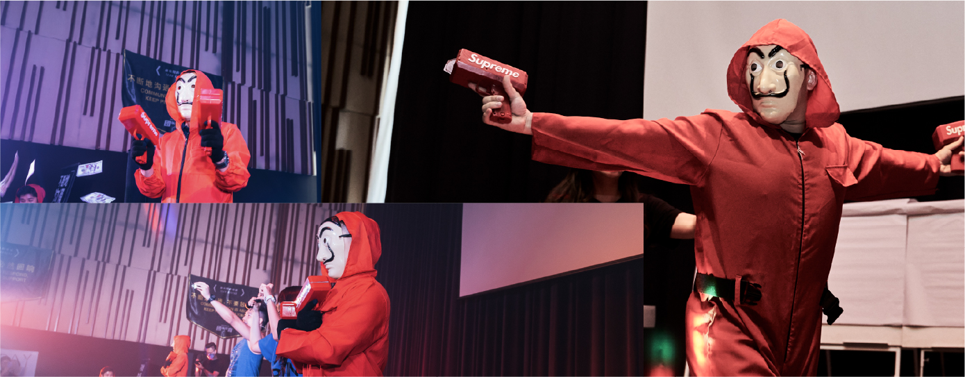 Money heist event photos