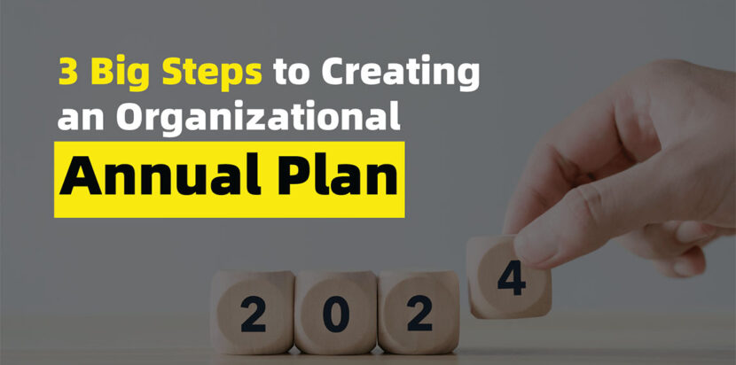 Steps to creating an organizational annual plan