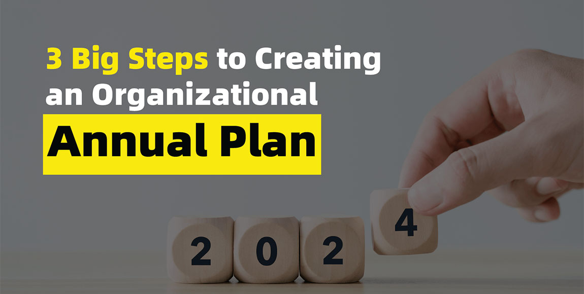 Steps to creating an organizational annual plan