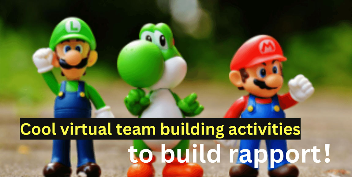 virtual team building activities to build rapport