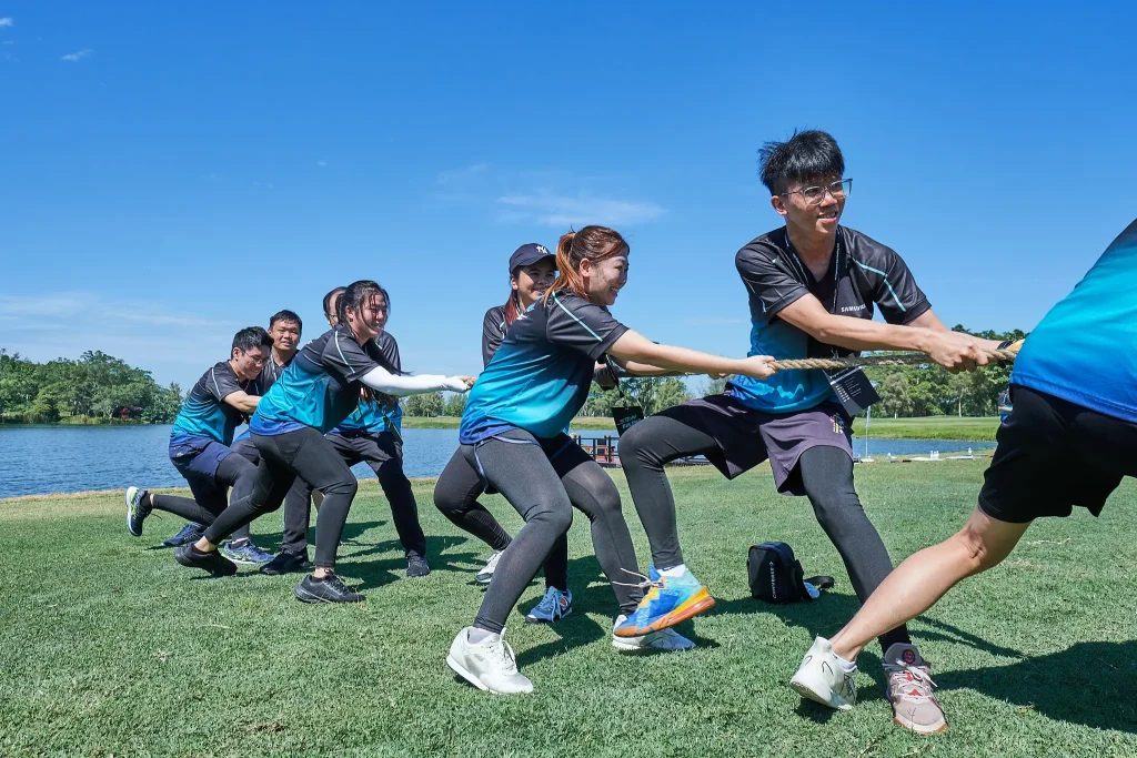 Team Building Malaysia, Tug of War, Team Building Game, Vision Building