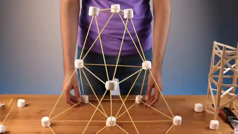 spaghetti tower