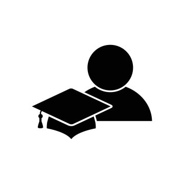 Person,Or,Student,With,Graduation,Cap,Flat,Vector,Education,Flat